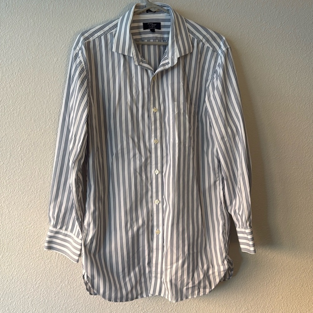 J-Crew Striped Button Down Shirt